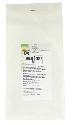 HENNA rot Resana Pulver